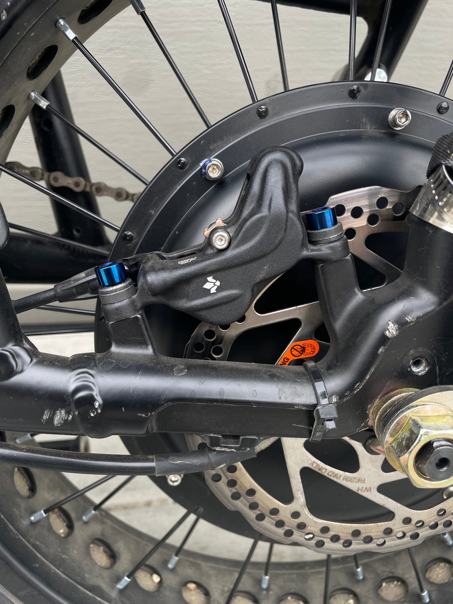 Rad runner titanium bolt kit