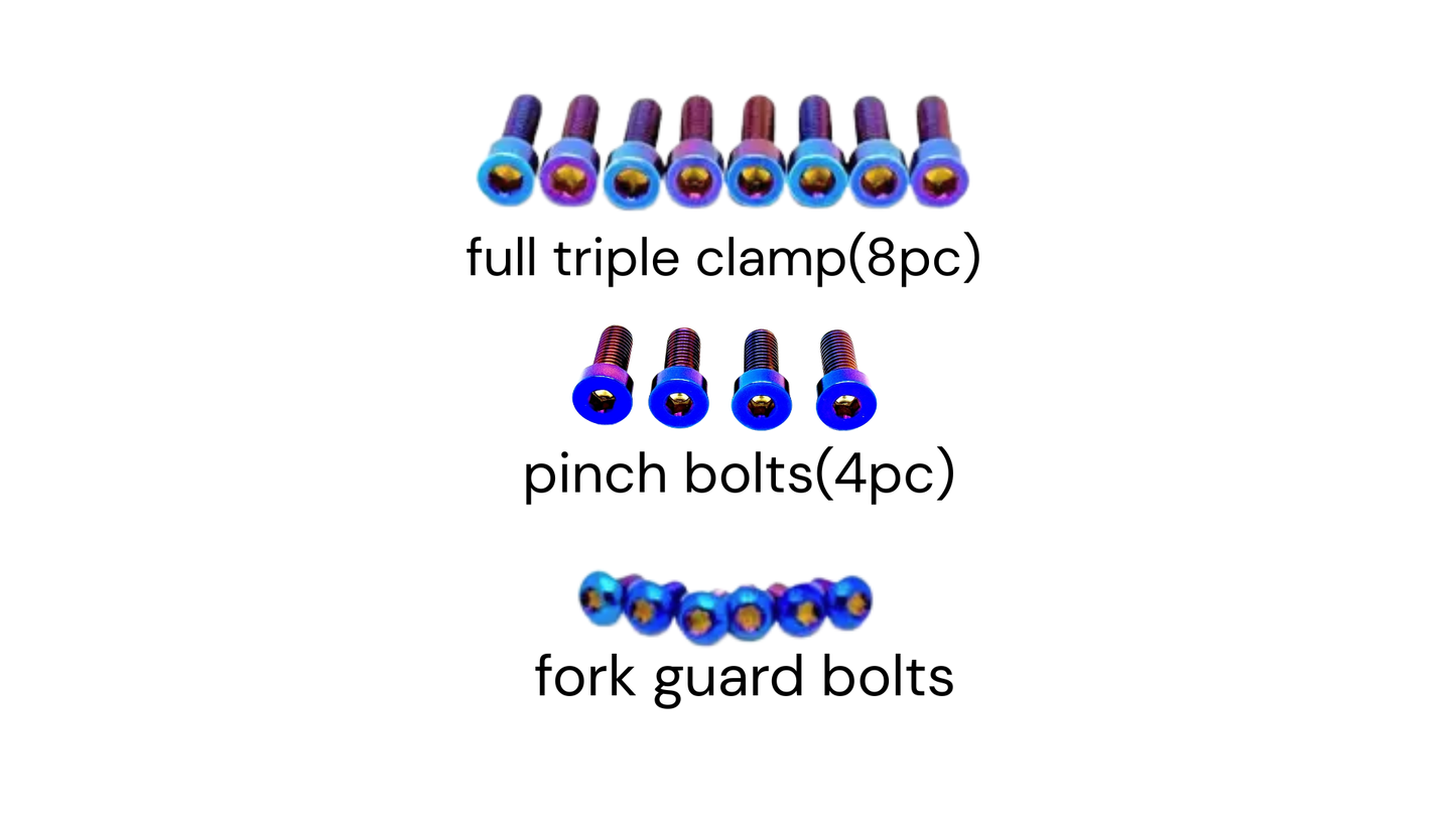 Titanium fork kit ALL BIKES