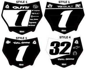 Tirider plates/decals *NEW*
