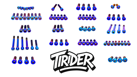 Surron lbx titanium bolt kit