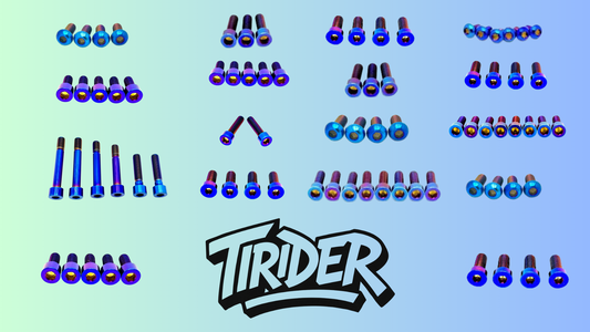 E-ride pro titanium bolt kit