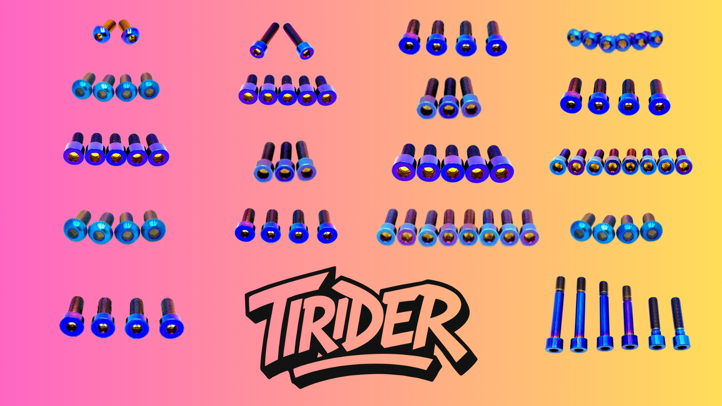 Ultra bee titanium bolt kit