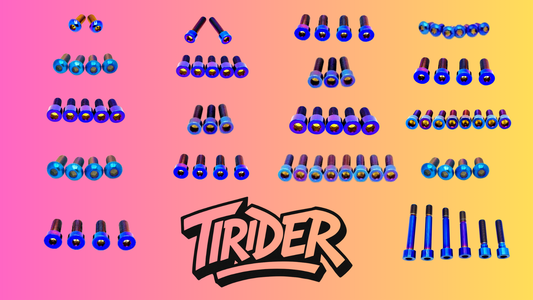 Ultra bee titanium bolt kit