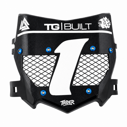 *PRE MADE* Titanium vented plate