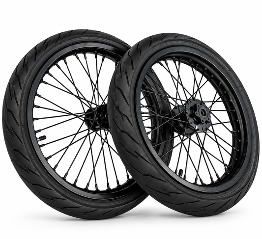 LBX/Eride Supermoto Wheel Set
