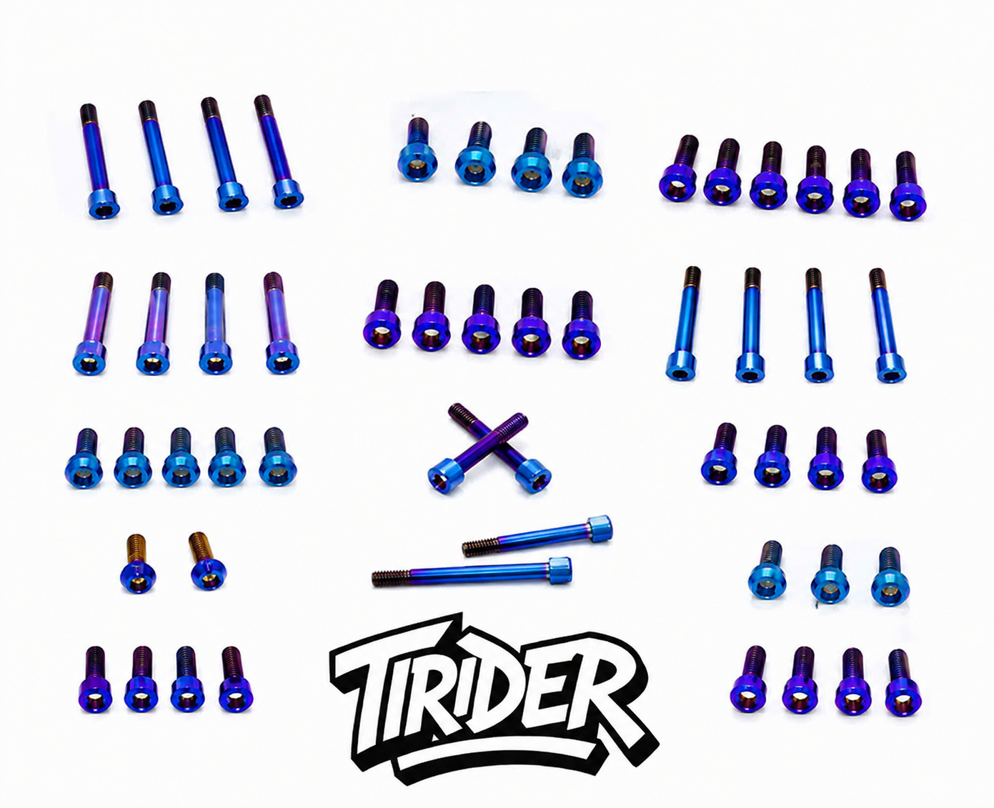 Rtr titanium bolt kit