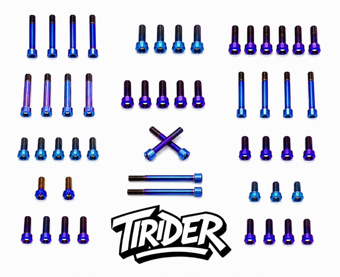 Moto tech titanium bolt kit