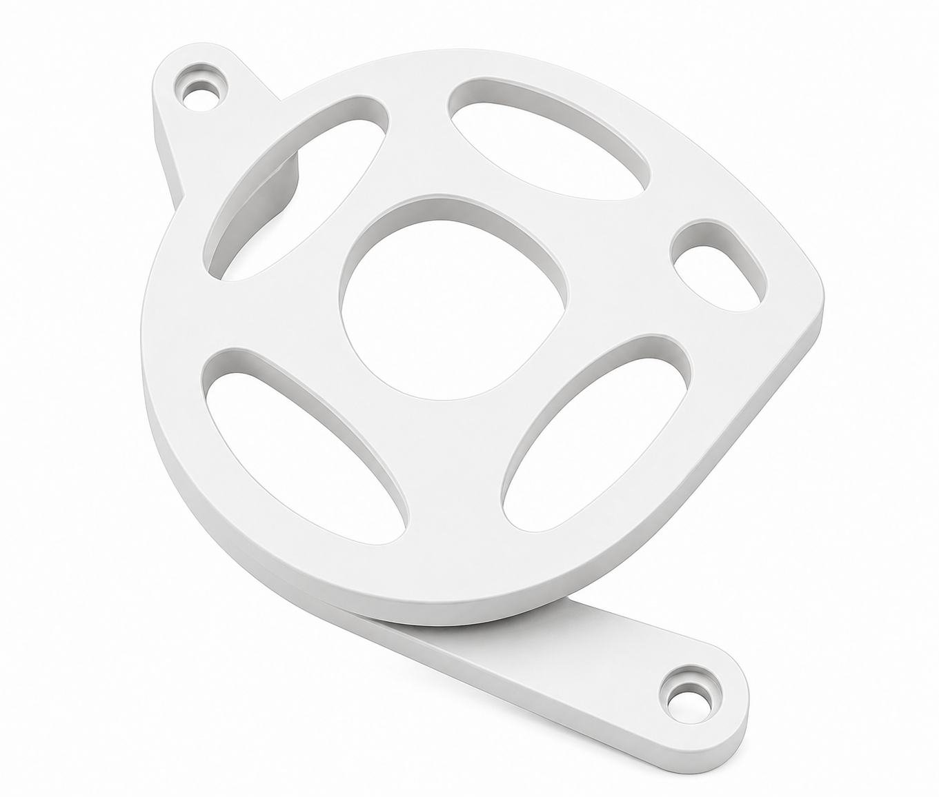 white surron motor cover