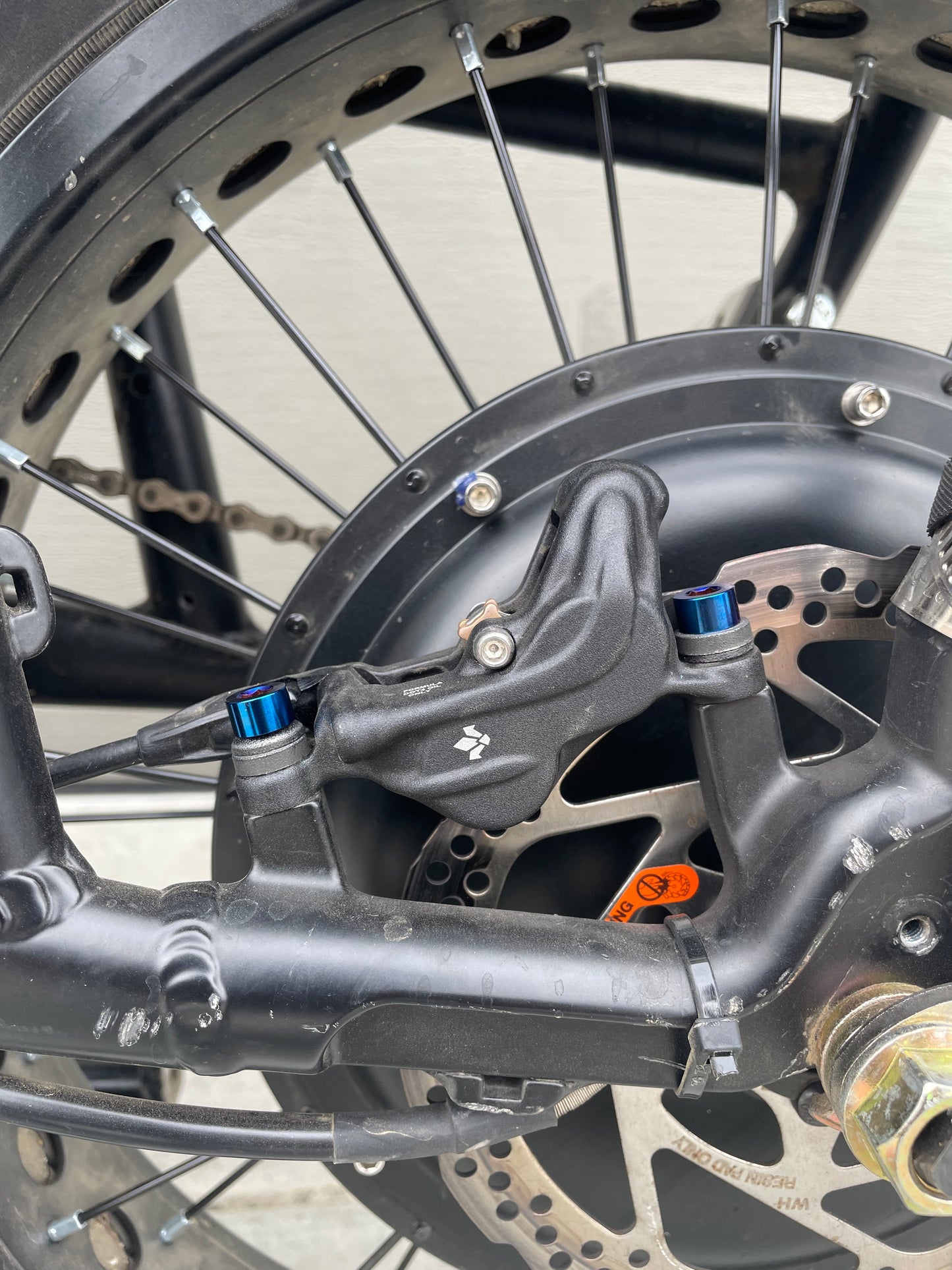 Rad runner titanium bolt kit