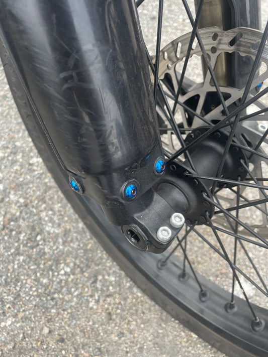 Fork guard titanium(6pc)