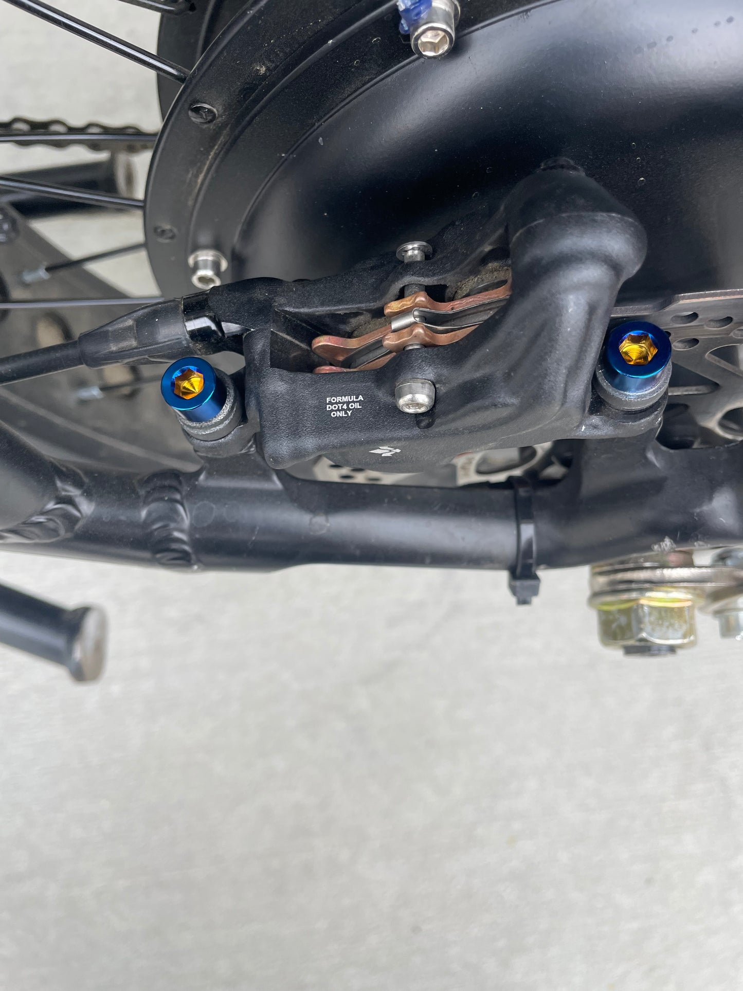 Rad runner titanium bolt kit