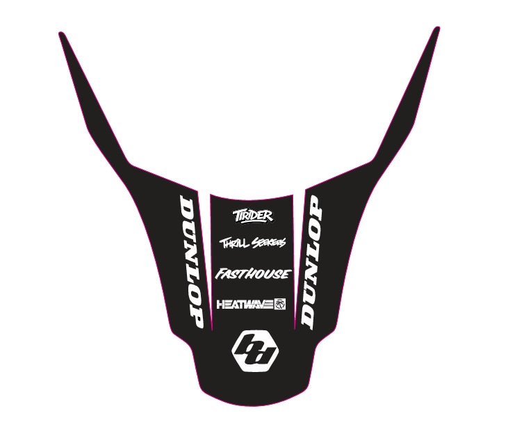 Surron rear fender decal