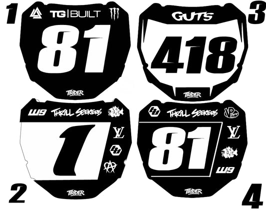Odi plate decal