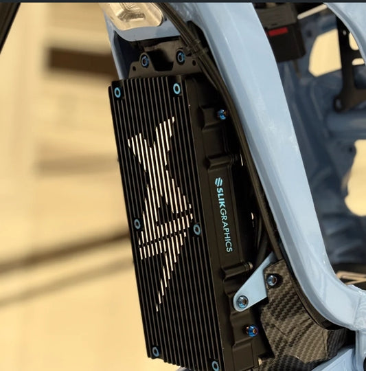 All E-moto controller mount titanium(4pc)