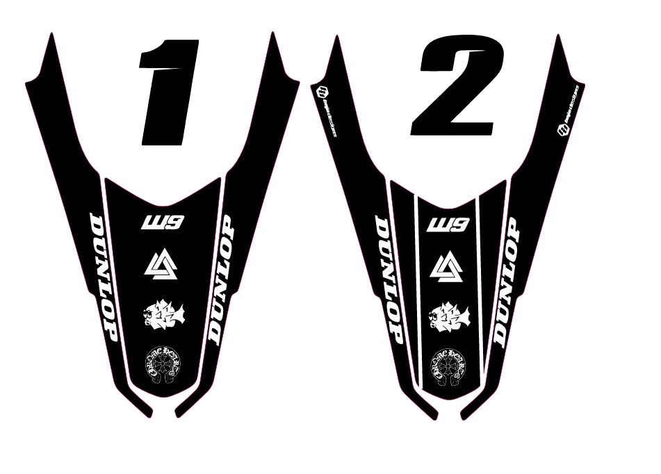 Ultra bee rear fender decal